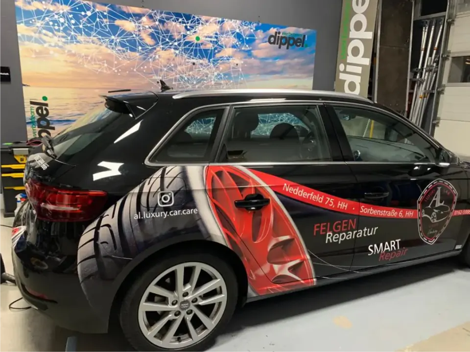 Kfz-Werbung