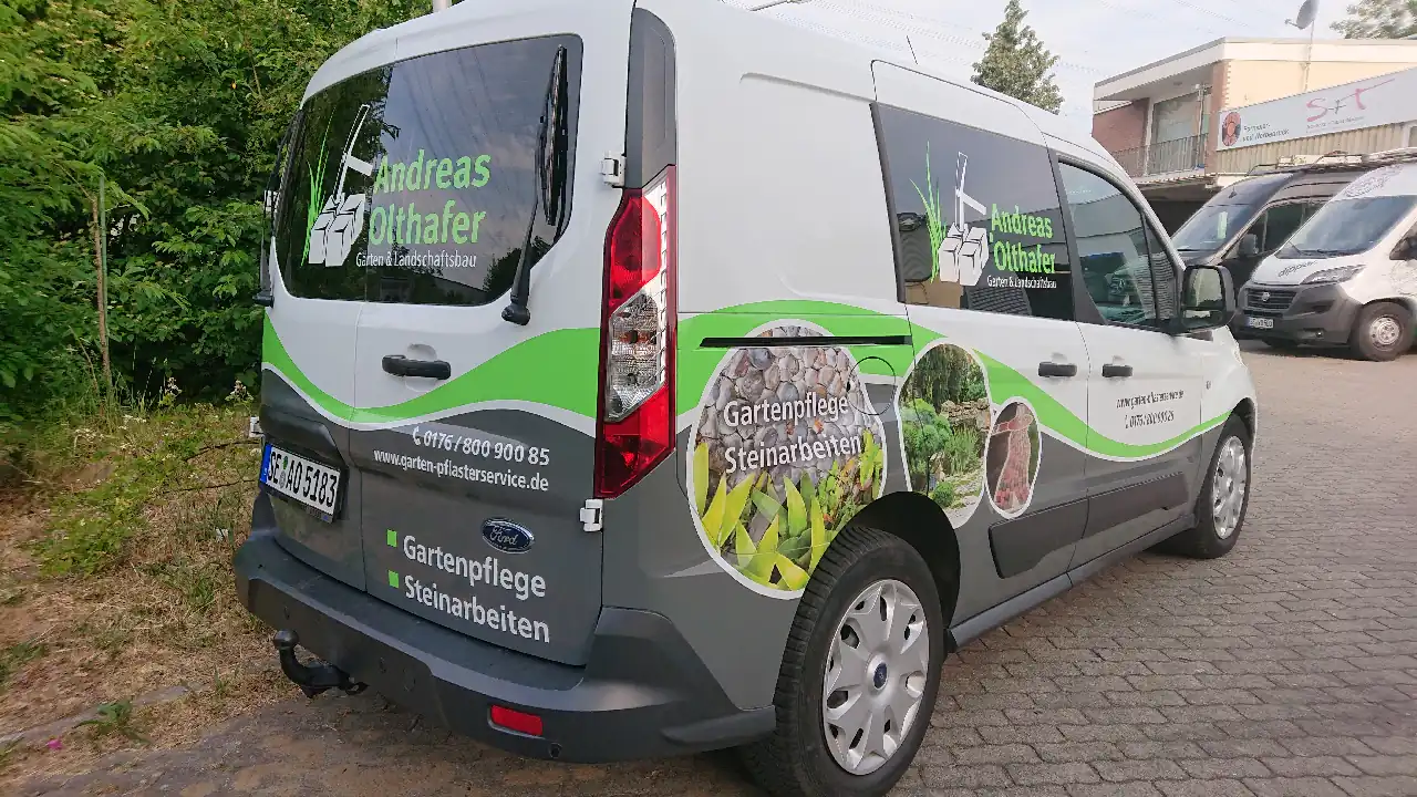 Fahrzeugbeschriftung Nachher