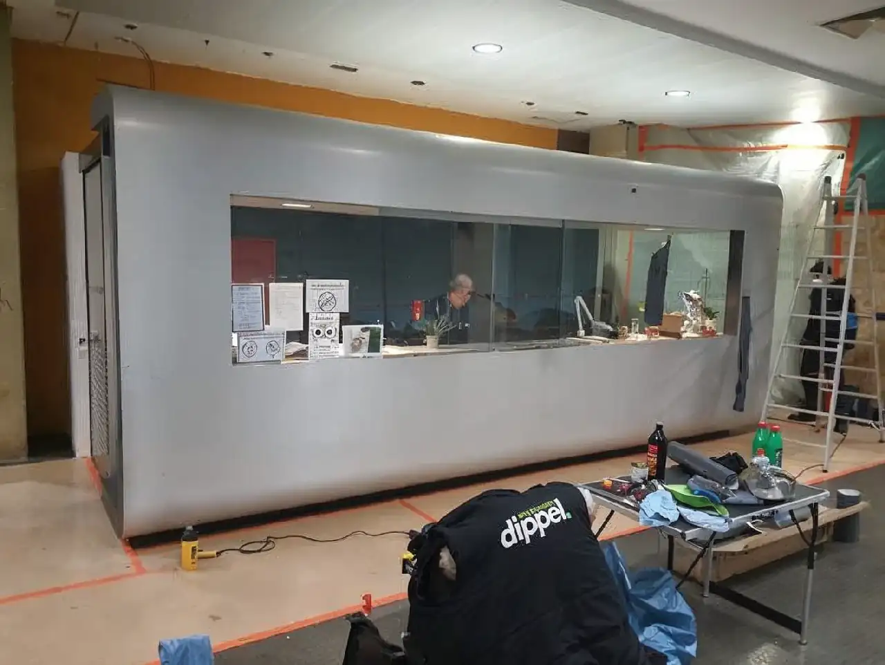 Universität Hamburg Infostand Vorher